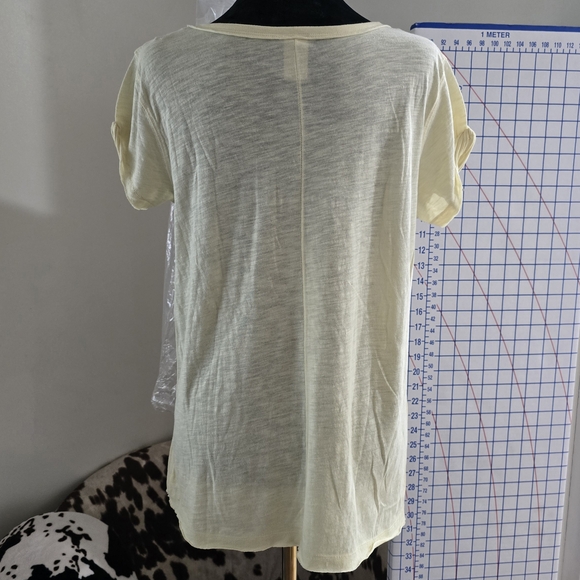 FREE PEOPLE We The Free T-Shirt Trio White Yellow Pink Bundle - Picture 12 of 14